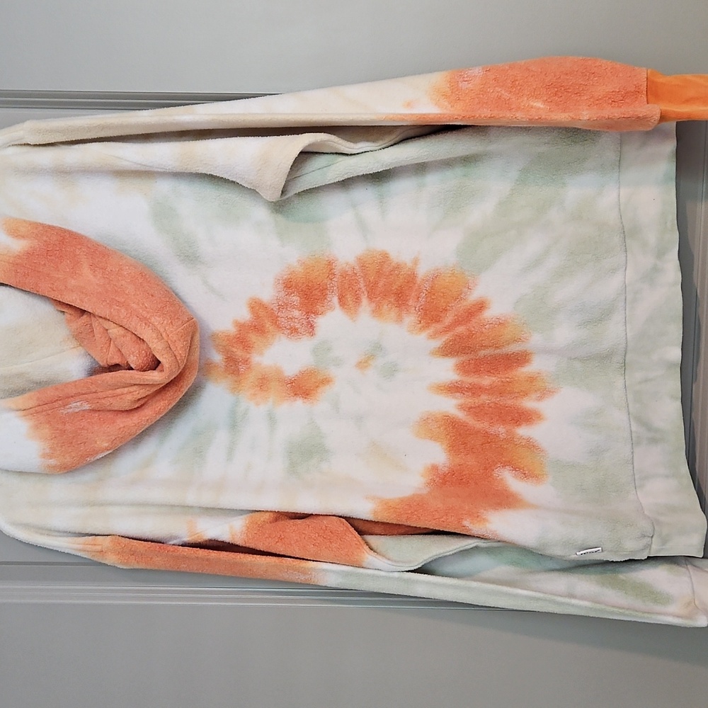 Feat Blanketblend Cozycore Large Tie Dye Fleece Hoodie